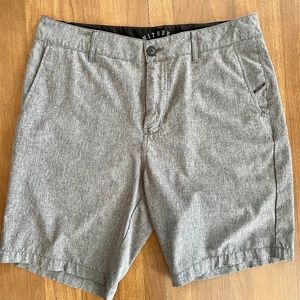 Nitrous Black Shorts - Grey